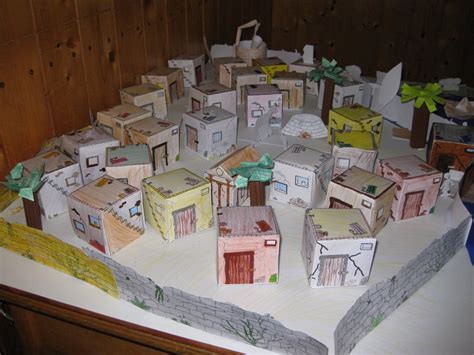 Weitere ideen zu bastelbogen, basteln, bogen. Ein Dorf zur Zeit Jesu - ein Projekt der Klasse 5e | Gymnasium Leoninum Handrup