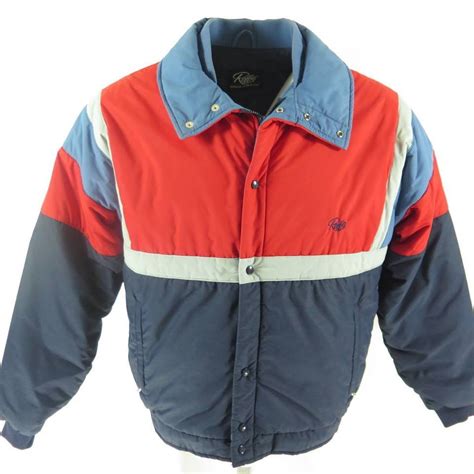 Vintage 80s Roffe Ski Jacket Mens L Thinsulate Retro Puffy Snowboard Usa Made The Clothing Vault