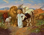A Little Child Shall Lead Them Painting by William Strutt