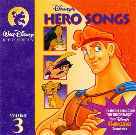 Disneys Hero Songs Volume 3 1996 Cd Discogs