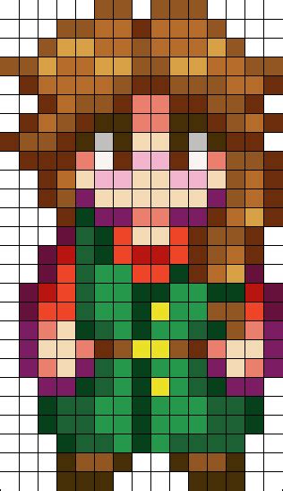 Marnie Stardew Valley Perler Bead Pattern Bead Sprites Characters