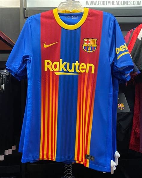 Fc Barcelona 20 21 Fourth Kit Leaked Official Pictures Footy Headlines