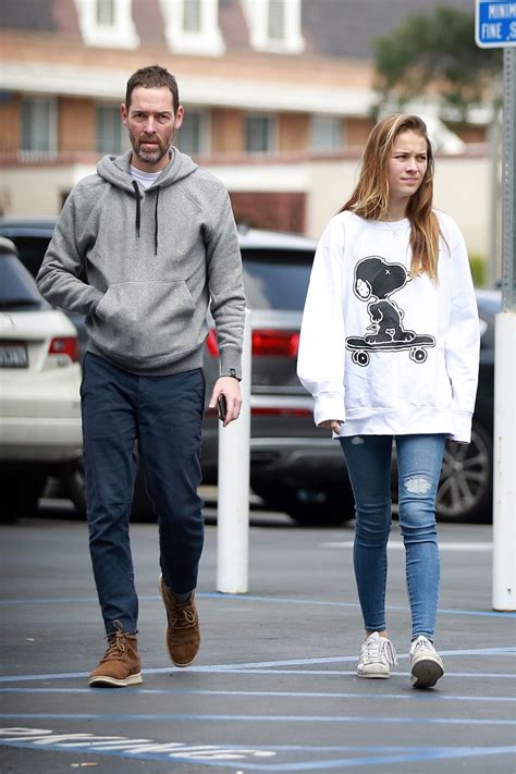 Michael Polish With His Daughter Jasper Polish Los Angeles 04022018