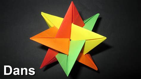 Learn how to fold a quick and simple origami paper star. Origami: 3D Star - Christmas Decoration Idea's ...