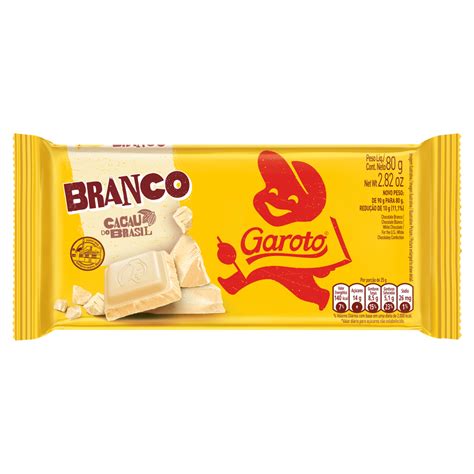 Chocolate Branco Garoto Pacote G P O De A Car