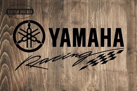 Yamaha Racing Decals 1 Set Yamaha Racing Stickers Motorcycle Etsy