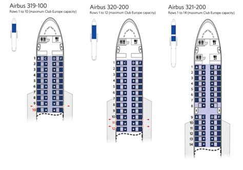 Airbus A320 British Airways Seat Map Elcho Table