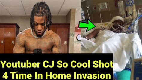 Youtuber Cj So Cool Hospitalized After Being Shot 4 Times In Early