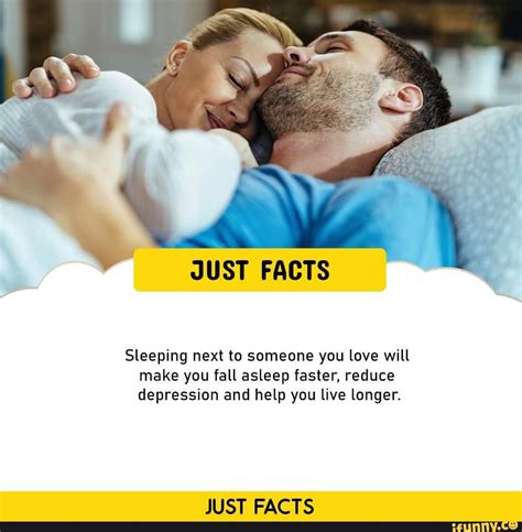 Just Facts Sleeping Next To Someone You Love Will Make You Fall Asleep