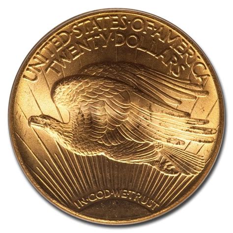 Buy 1927 20 Saint Gaudens Gold Double Eagle Ms 66 Pcgs Cac Apmex