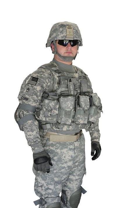 Us Army Military Acu Digital Camo Combat Uniform Shirt Top Jacket S M L