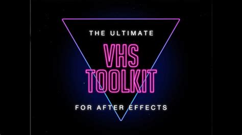Vhs Glitch Effects For After Effects Enchanted Media Vhs Glitch
