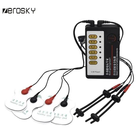 Buy Zerosky Flirting Tools Electric Shock Pulse Therapy Kit Electro Shock