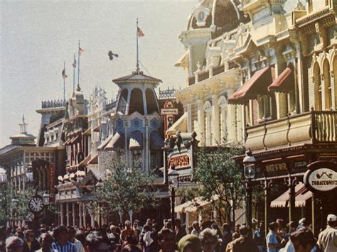Walt Disney 1971 Disney World Magic Kingdom Opening Day Framed Photo