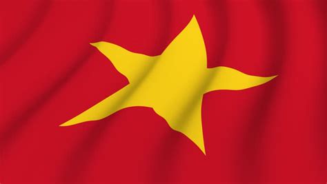 Waving Flag Of Vietnam Stock Footage Video 2349611 Shutterstock