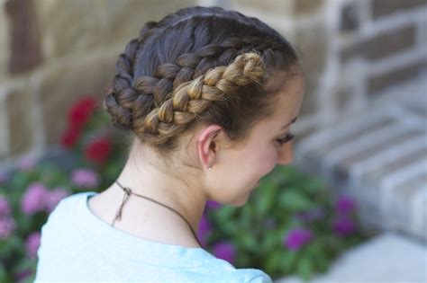 When my kids were little, i was always super excited for the first day of school. Easy Fold-Up Braids | Back-to-School Hairstyles | Cute ...
