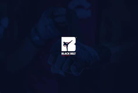 Black Belt Logo Design On Behance