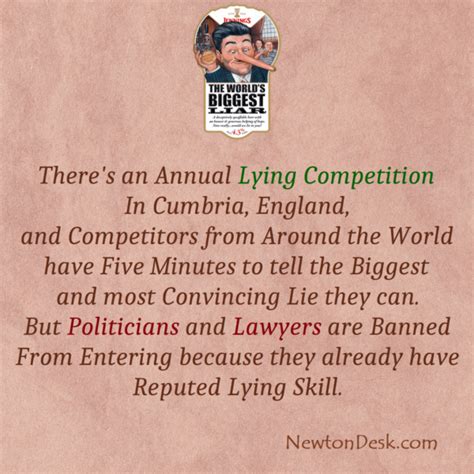 Theres An Annual Worlds Biggest Liar Competition In Cumbria England