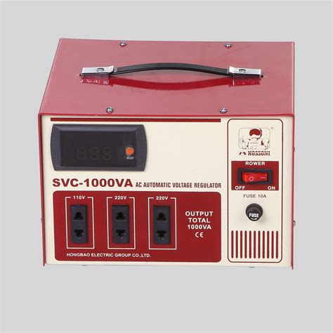 China Automatic Voltage Regulator AVR Hossoni Brand SVC-1kVA - China ...