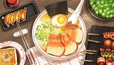 Anime Food Food Yummy Food Food Illustrations