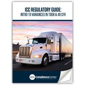 Icc Regulatory Guide Icc Compliance Center Inc Usa