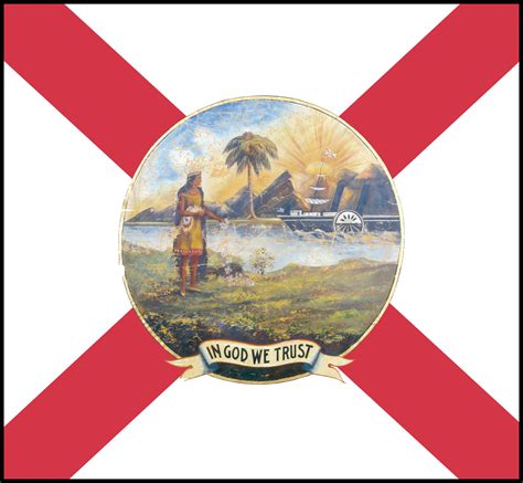 State Flag 1900 Florida Department Of State Florida Flag State