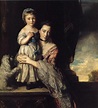 Georgiana, Countess Spencer, and Her Daughter, 1759 - 1761 - Joshua ...