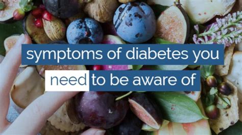 Symptoms Of Diabetes You Need To Be Aware Of