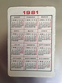 calendario 1981 - Comprar Calendarios antiguos en todocoleccion - 127481544