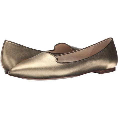 Cole Haan Lockhart Skimmer Gold Metallic Womens Dress Flat Shoes