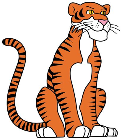 Animated Tiger Clip Art Clipart Best