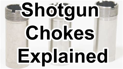 Shotgun Chokes Explained Cylinder Modified Full Turkey Rifled My Xxx Hot Girl