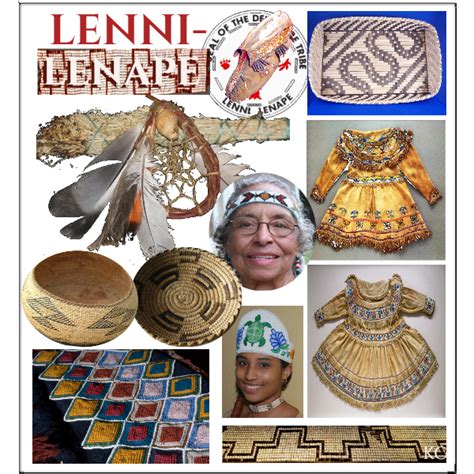 Fashion Set Lenni Lenape Folk Arts Created Via Delaware Indians