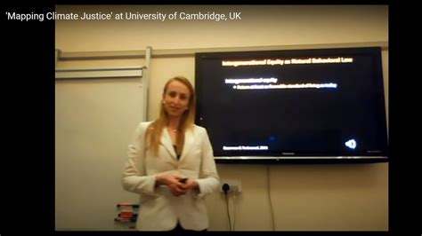 Mapping Climate Justice At University Of Cambridge Uk Julia M