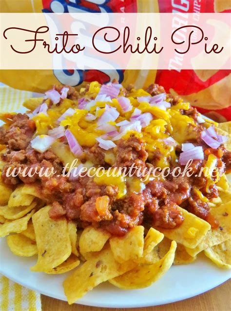 Frito Chili Pie The Country Cook