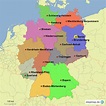 Deutschland Landkarte Bundesländer : Abkürzungen der Bundesländer in ...