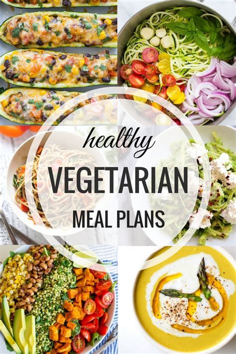 Healthy Vegetarian Meal Plans Week One Making Thyme For Health