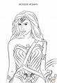 Coloriage - Wonder Woman 2017 | Coloriages à imprimer gratuits