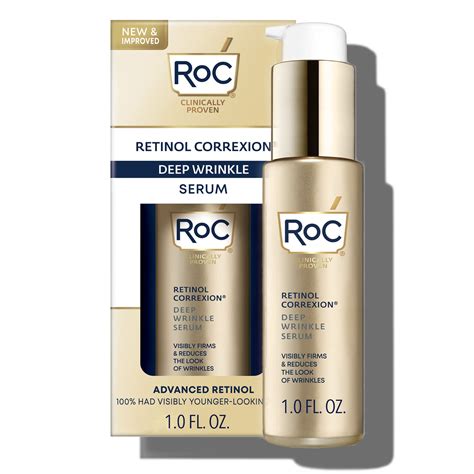 Buy Roc Retinol Correxion Deep Retinol Face Serum With Ascorbic Daily