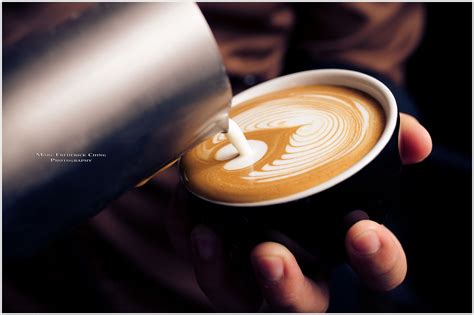 Pouring A Latte Coffee Latte Coffee Latte Art