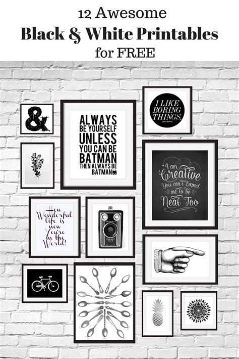 Black And White Pictures Printable Printable Word Searches