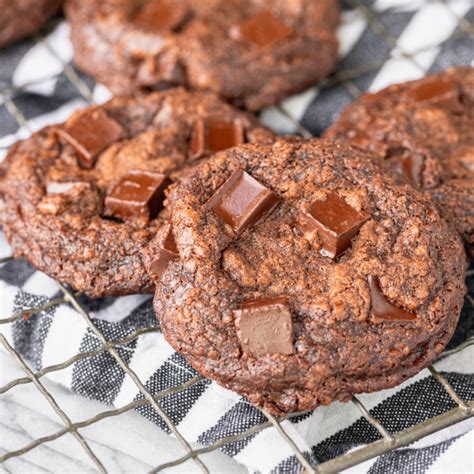 Easy Brownie Mix Cookies Unsophisticook