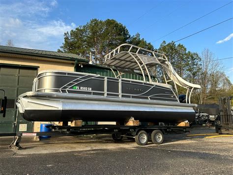 2021 Godfrey Pontoons 255 Monaco Sd Double Decker Tritoon