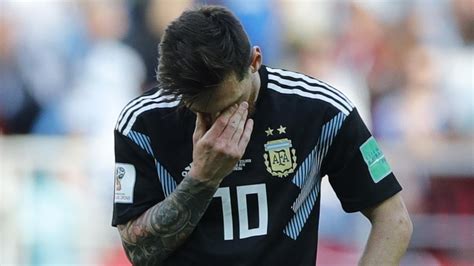 World Cup 2018 Argentina V Iceland Result Video Scores Lionel Messi Au
