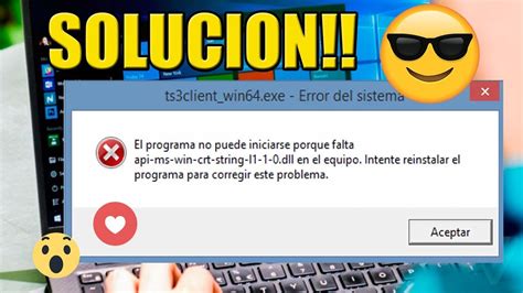 The simple and best solution is to downgrade and before installing vc++ install your windows updates. SOLUCIÓN api-ms-win-crt-runtime-l1-1-0.dll | INSTALAR ...
