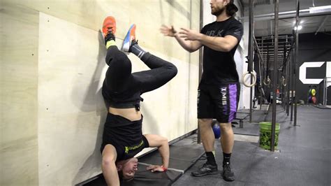 Crossfit Games Open Handstand Push Up Tips Youtube