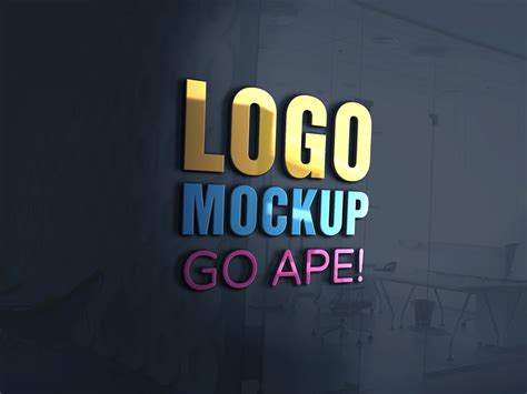 Free 2035 Photoshop Logo Mockup Tutorial Yellowimages Mockups