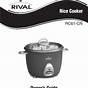 Rival Rice Cooker Manual