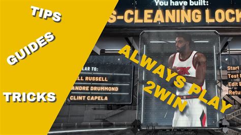 The lockdown also applies to any person who has been in the 11 lgas . How to Make a Glass Cleaning LockDown Center in NBA 2K20 ...