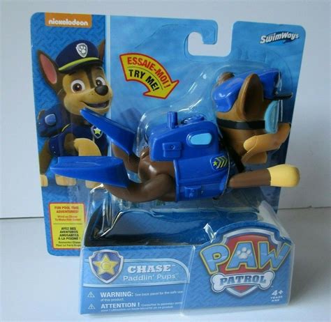 Swimways Paw Patrol Paddlin Pups Chase Water Toy Bath Toy Wind Up Toy